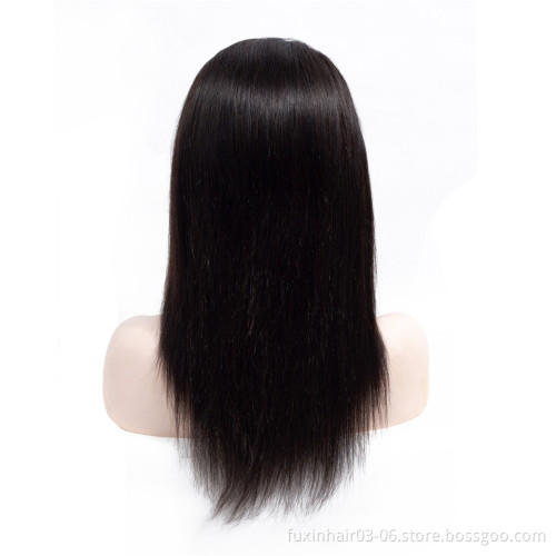 New Arrival Top Grade Wholesale Raw Virgin Unprocessed Human Hair 360 Frontal Lace Wig Brazilian Hair Swiss Lace Straight Wave